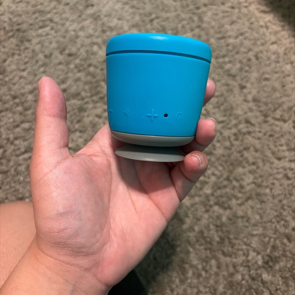 Blue Portable Bluetooth Speaker
